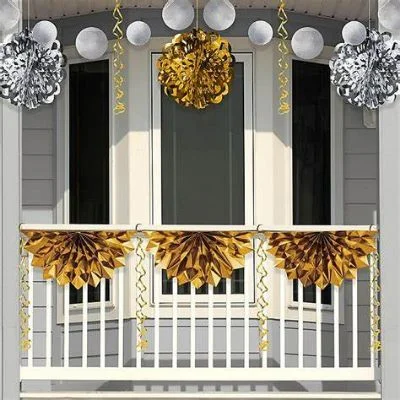 Foil Trimmed Home Décor Items