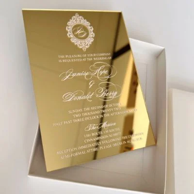 Foil Wedding Invitations