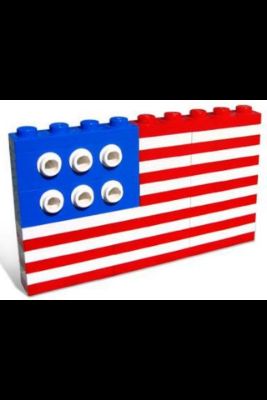 LEGO Flag Construction