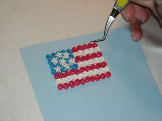 Paper Quilling Flag Art 