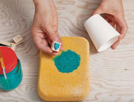 Provide a variety of stamping surfaces