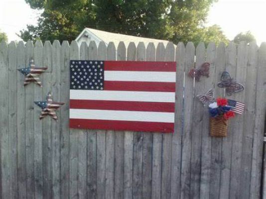 Wooden Pallet Flag