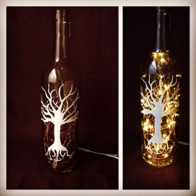 Abstract Tree Silhouette