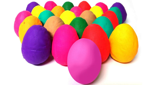 Playdough Eggs