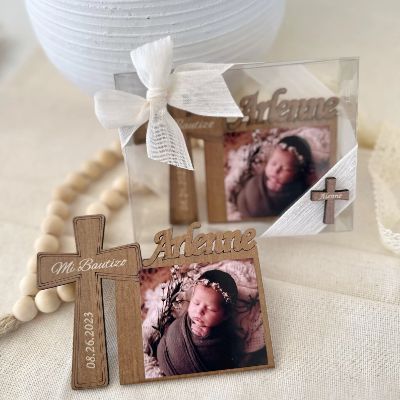 Cross-Shaped Photo Frame