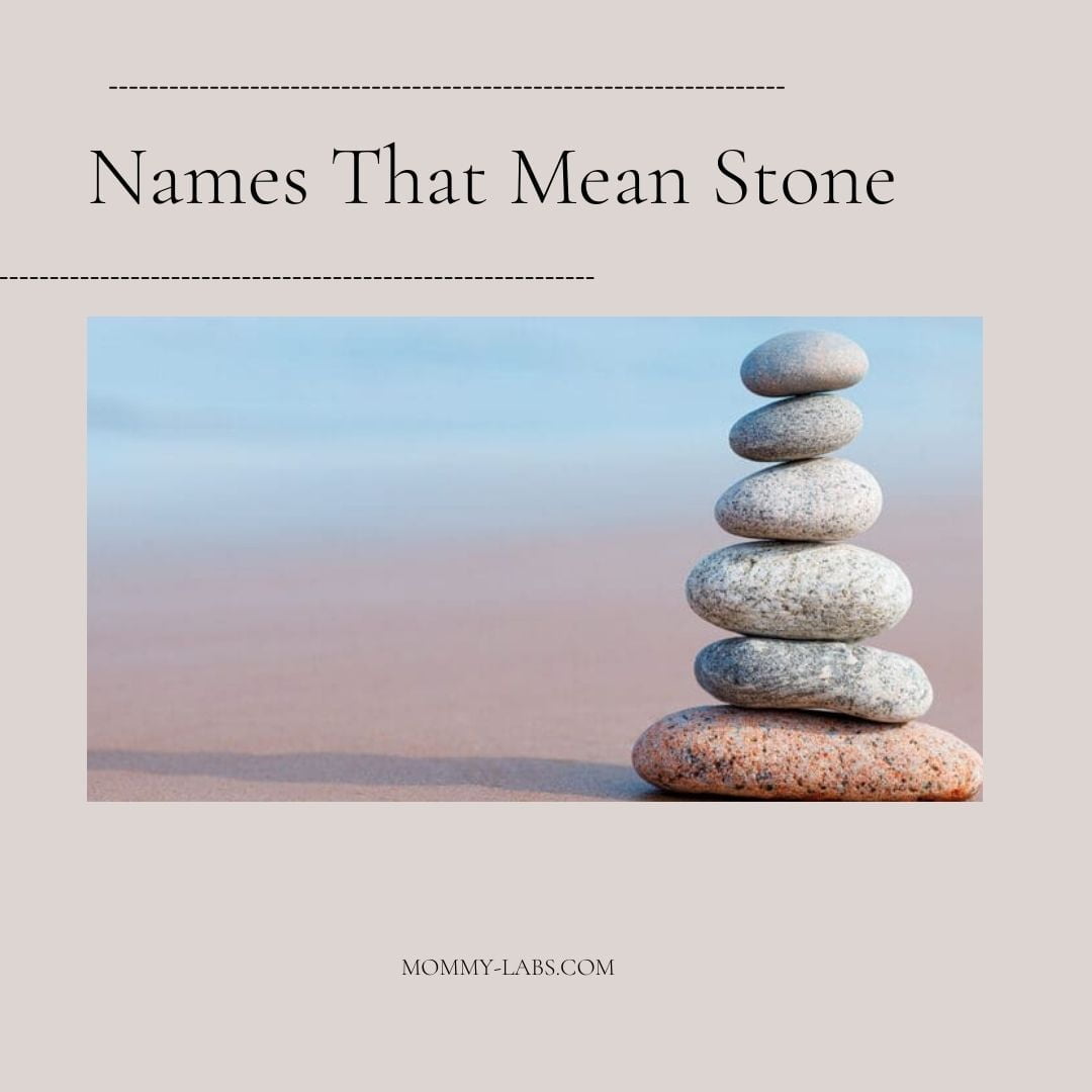 Names That Mean Stone