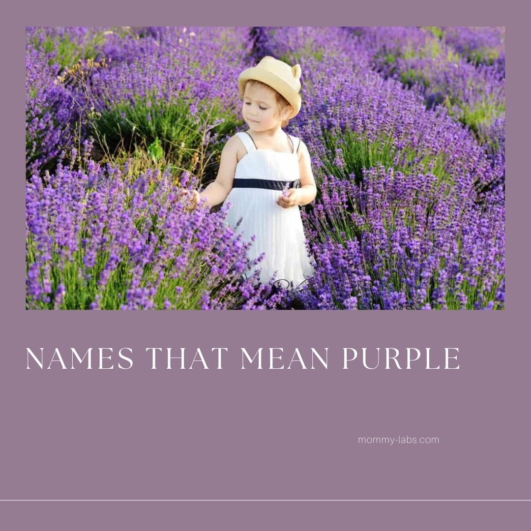 Names That Mean Purple