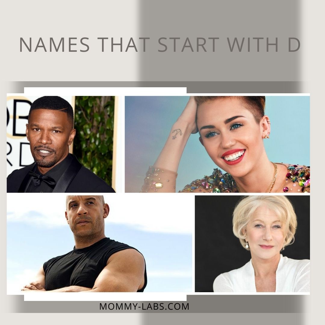 Names That Start With D