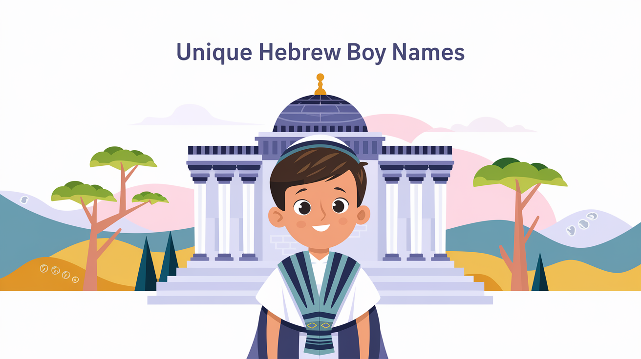 Unique Hebrew Boy Names